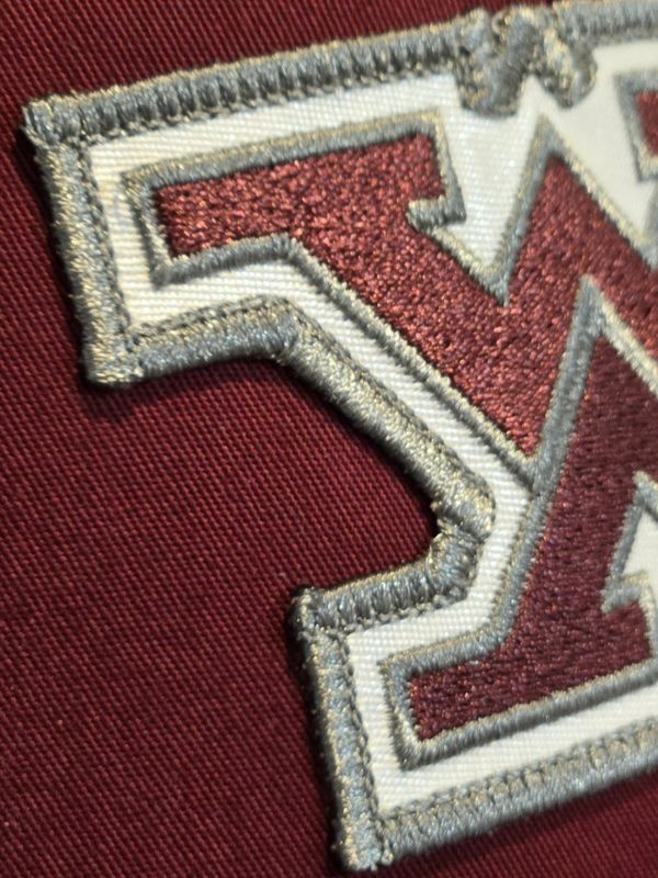 WM Patch Hat - Maroon/White - Richardson 112