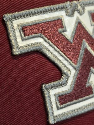 WM Patch Hat - Maroon/White - Richardson 112