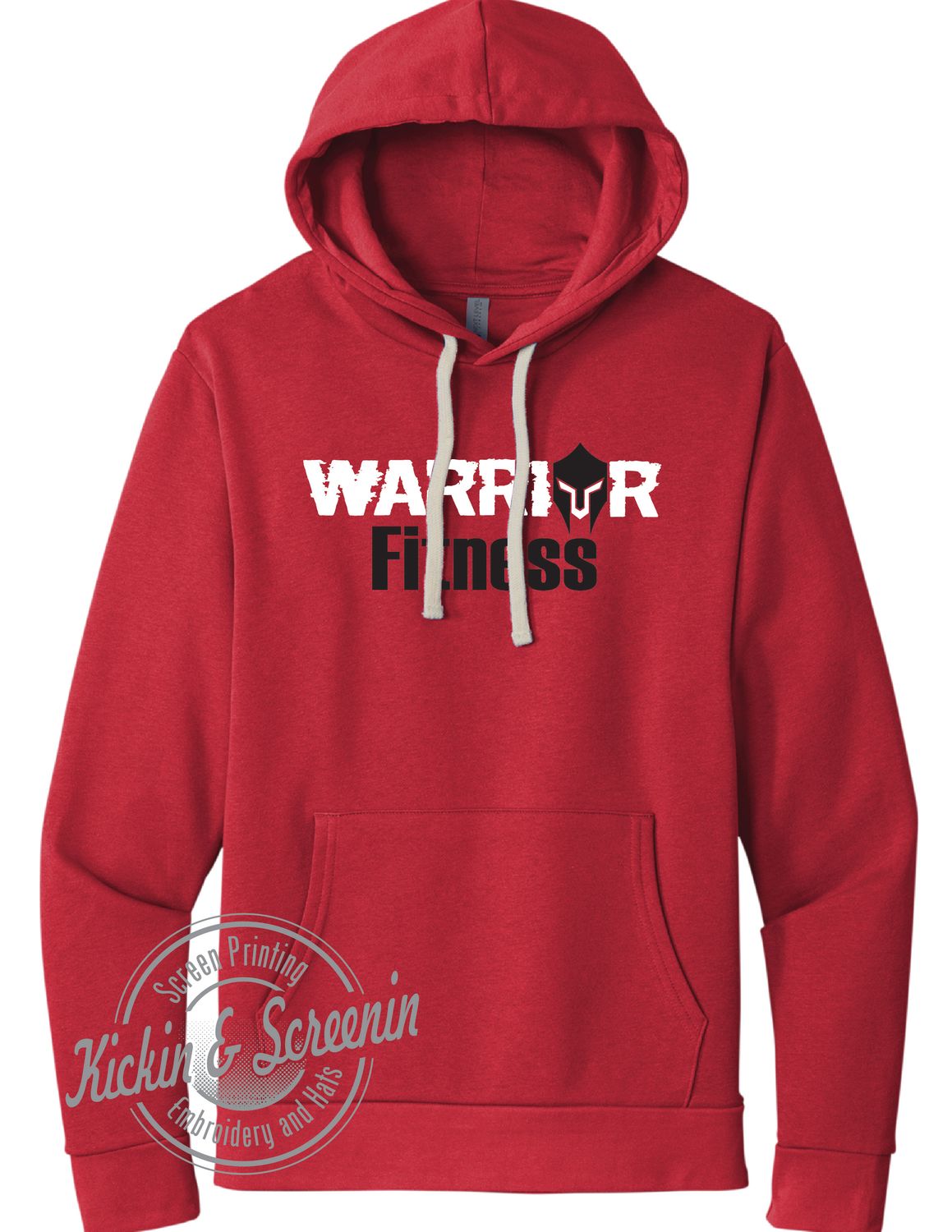 Warrior Fitness Hoodie - Red