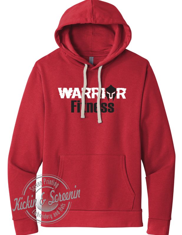 Warrior Fitness Hoodie - Red