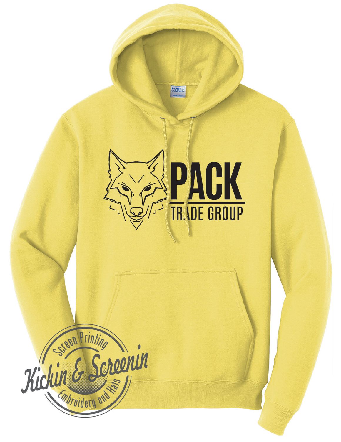 Pack Trade Group - Hoodie - Yellow