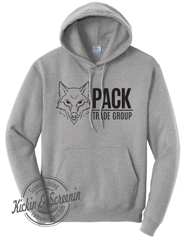 Pack Trade Group - Hoodie - Heather Grey