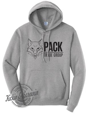 Pack Trade Group - Hoodie - Heather Grey