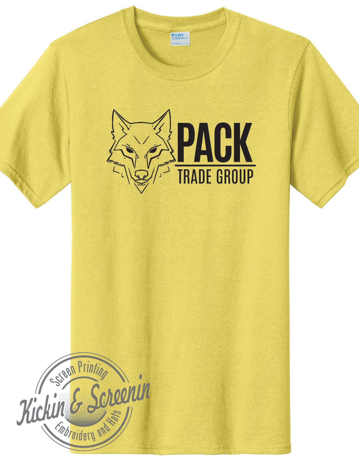 Pack Trade Group - Tshirt - Yellow