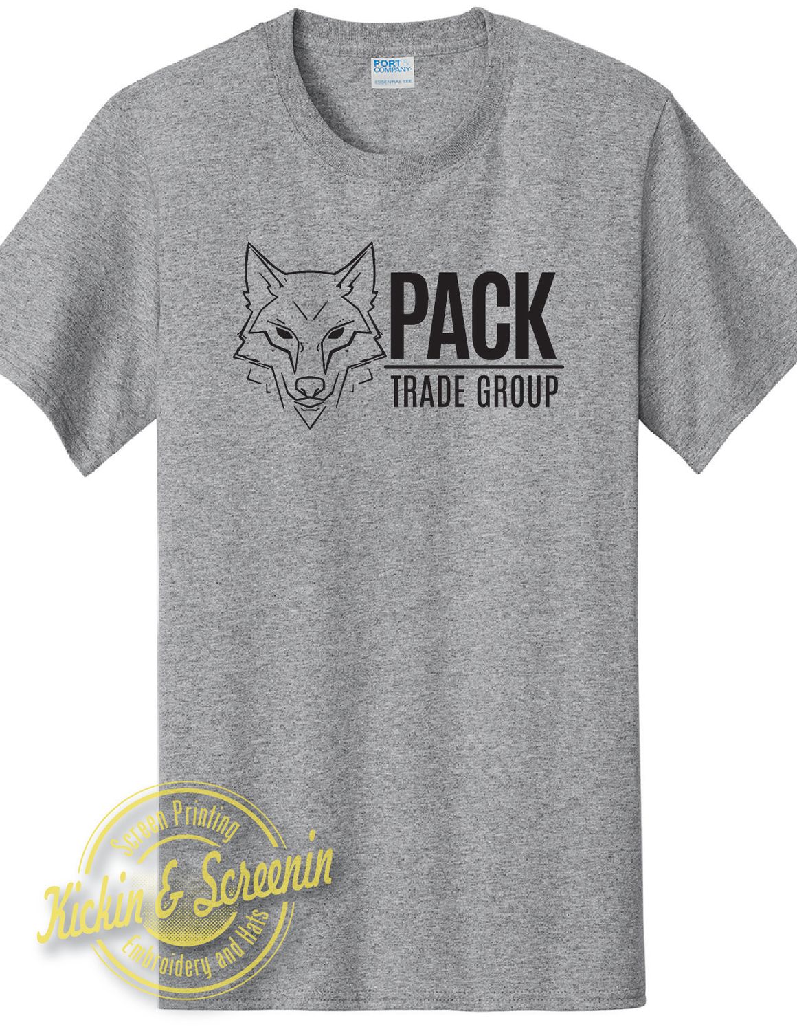 Pack Trade Group - Tshirt - Heather Grey