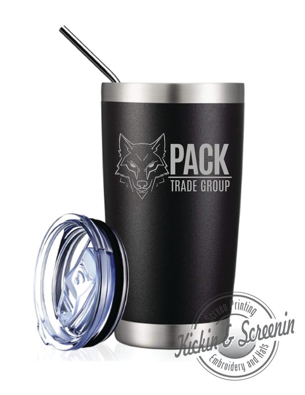 Pack Trade Group - 20oz Tumbler - Black