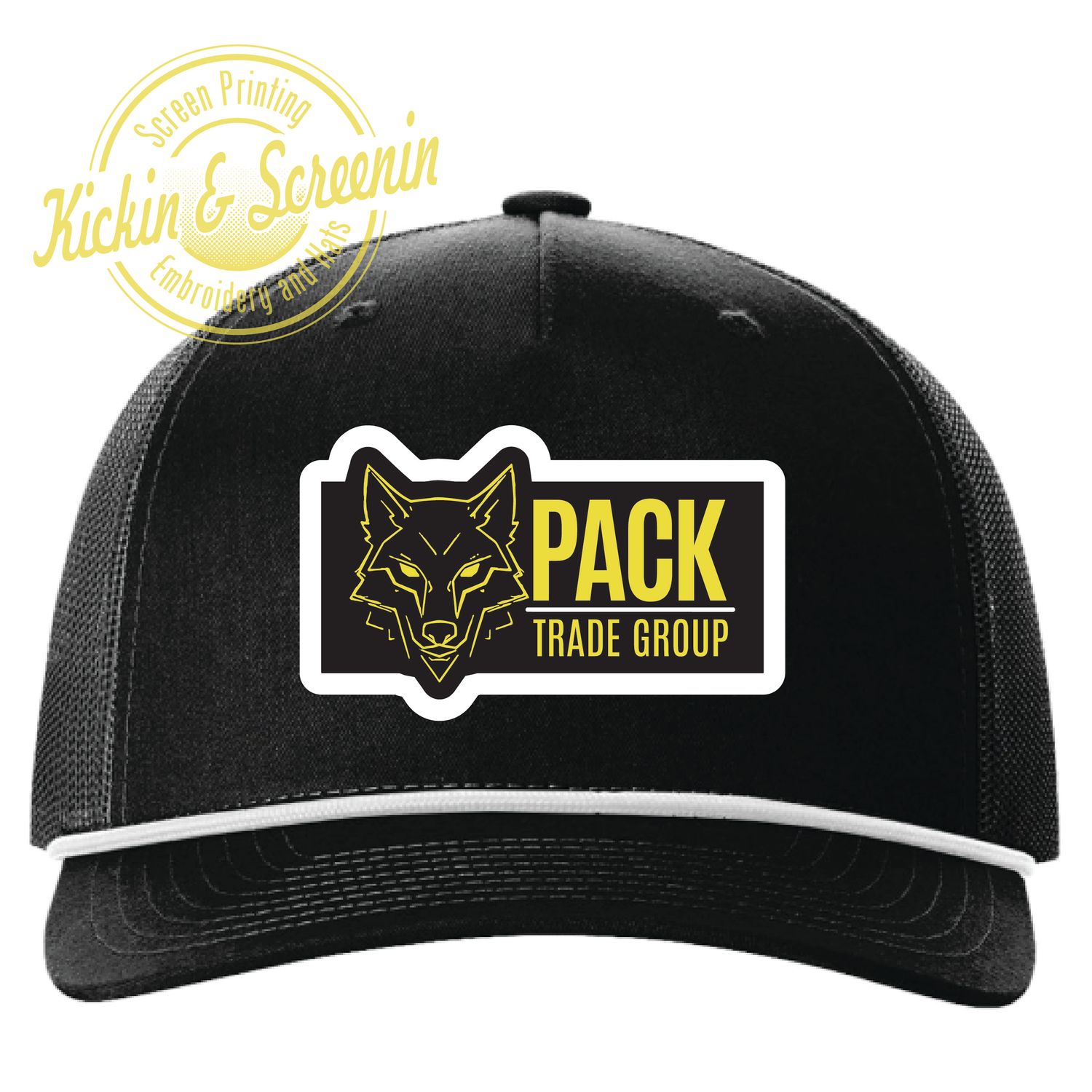 Pack Trade Group - Black/White - Richardson Rope Hat