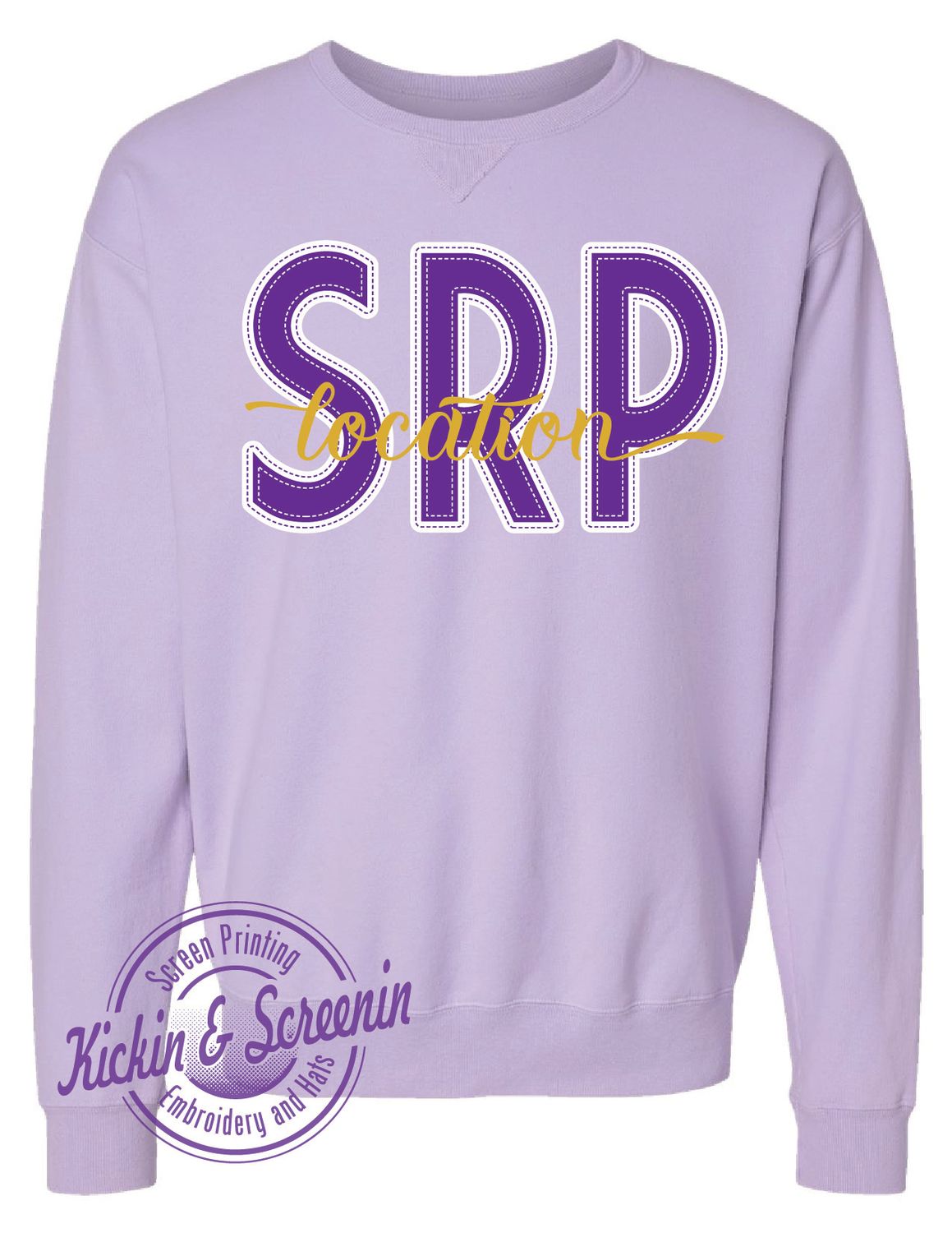 SRP Customized Location Applique Crewneck
