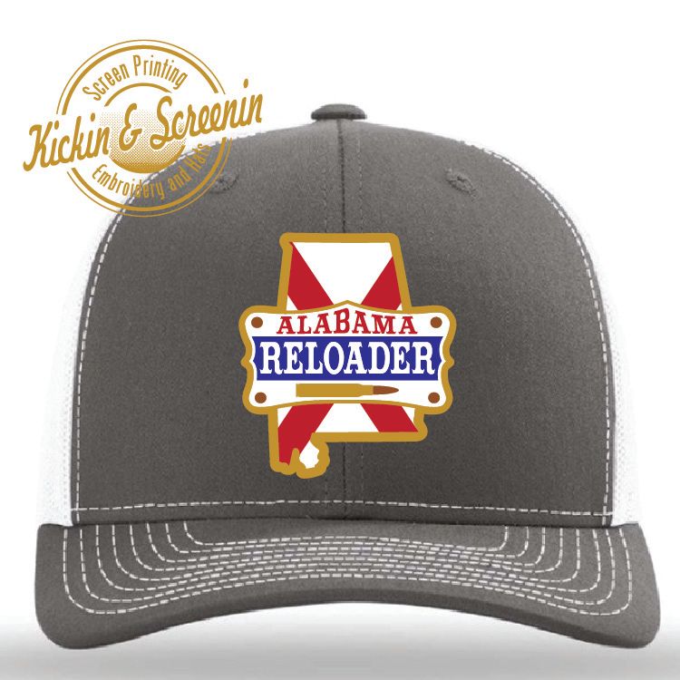 Alabama Reloader - Charcoal/White - Richardson 112