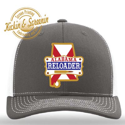 Alabama Reloader - Charcoal/White - Richardson 112