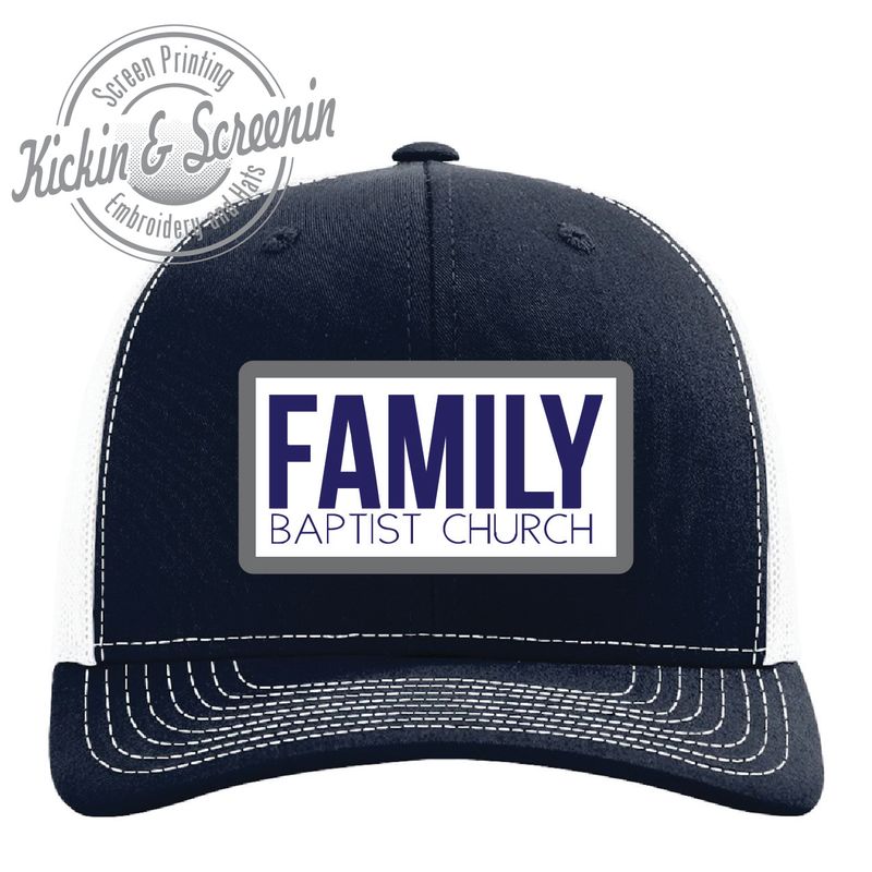 Family Baptist Church - Full Name Patch Hat - Richardson 112