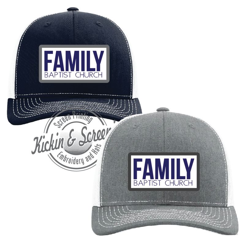 Family Baptist Church - Full Name Patch Hat - Richardson 112