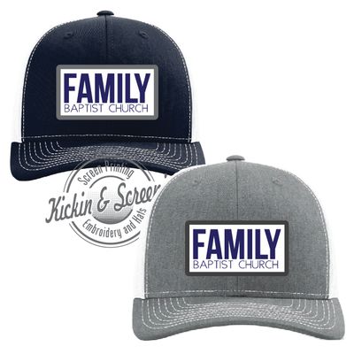 Family Baptist Church - Full Name Patch Hat - Richardson 112