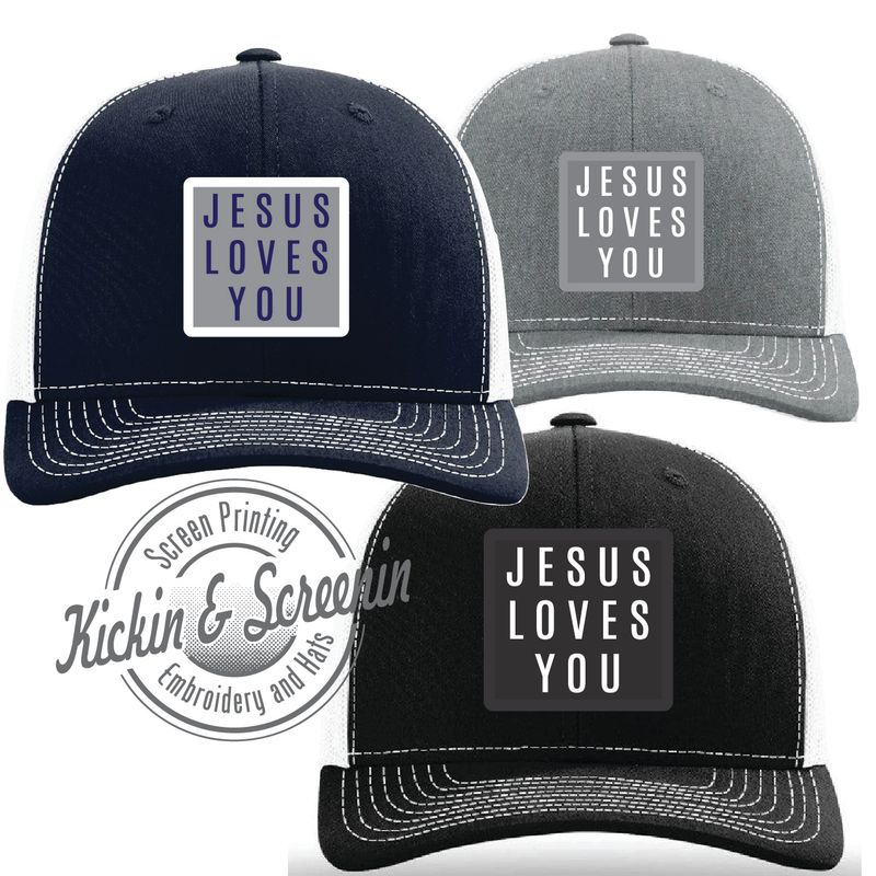 Jesus Loves You - Patch Hat - Richardson 112