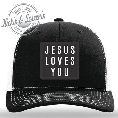 Jesus Loves You - Patch Hat - Richardson 112