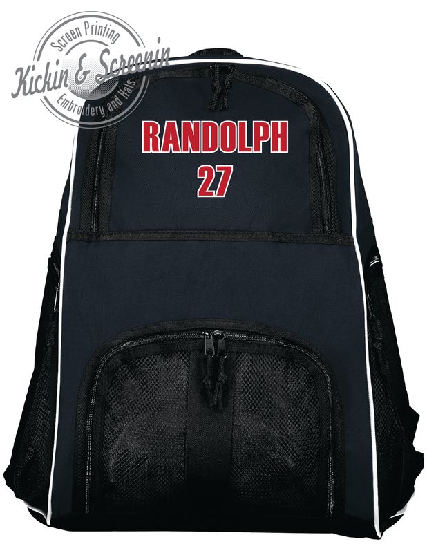 MHCS Black Player Bag - Embroidered  - May2025