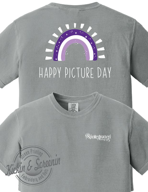 SRP Happy Picture Day - Boho Rainbow - Gray Comfort Color