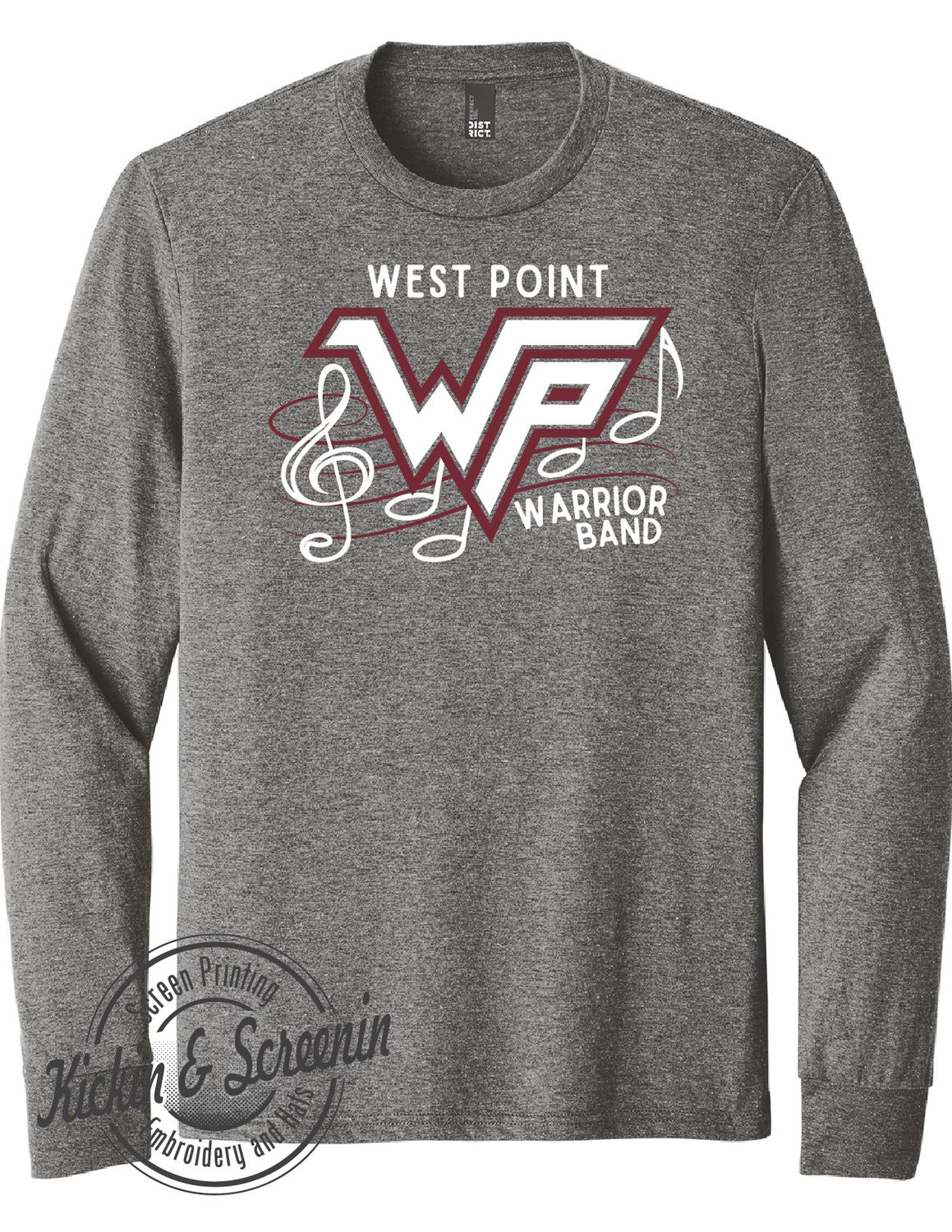 West Point Band - TriBlend  Long Sleeve Tee