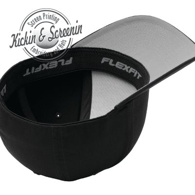 WP Patch Hat - Black FlexFit Solid Back Cap