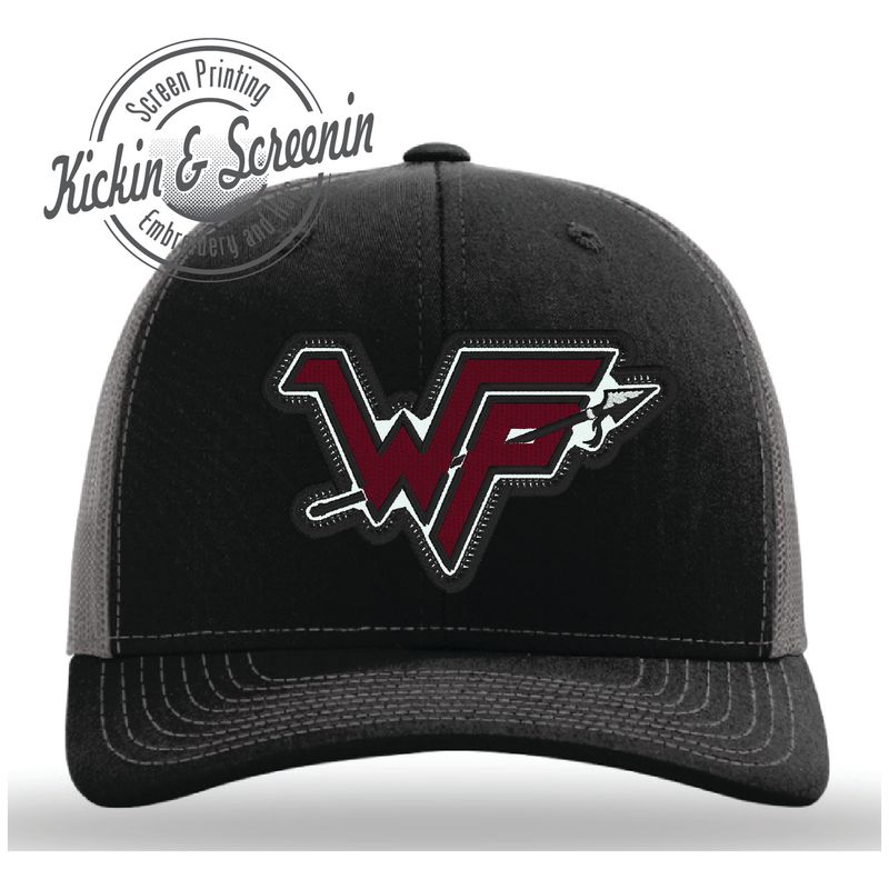 WP Patch Hat - Black/Charcoal Richardson 112