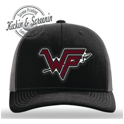 WP Patch Hat - Black/Charcoal Richardson 112
