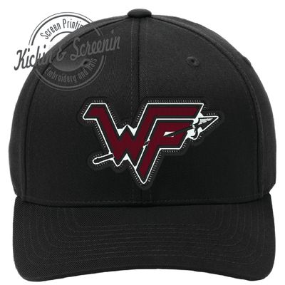 WP Patch Hat - Black FlexFit Solid Back Cap