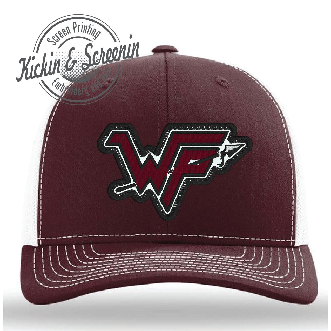 WP Patch Hat - Maroon/White Richardson 112