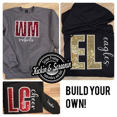 Build Your Own Sequin Applique Fleece