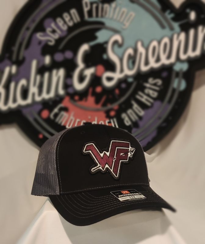 WP Patch Hat - Black/Charcoal Richardson 112