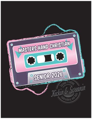 MHCS Senior 2026 - Black - Beach Wash Tee
