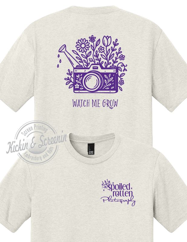 SRP - Watch MeGrow - Tri-Bend Tee - Oatmeal Heather