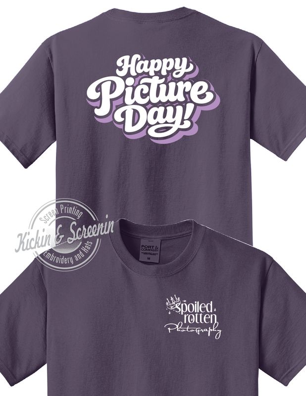 SRP - Happy Picture Day - Beach Wash Tee - Vintage Plum