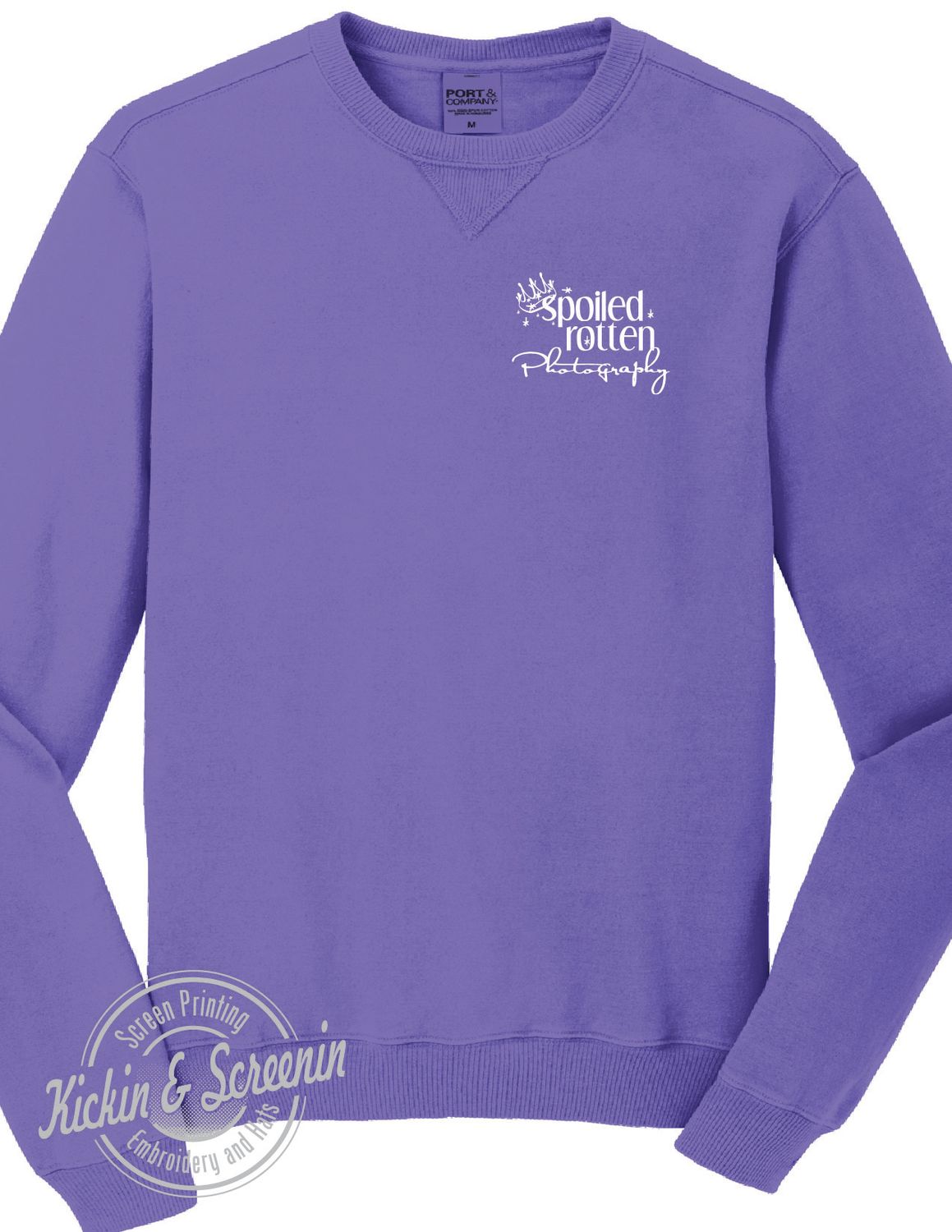 SRP Logo Sweatshirt - Beach Wash - Amethyst