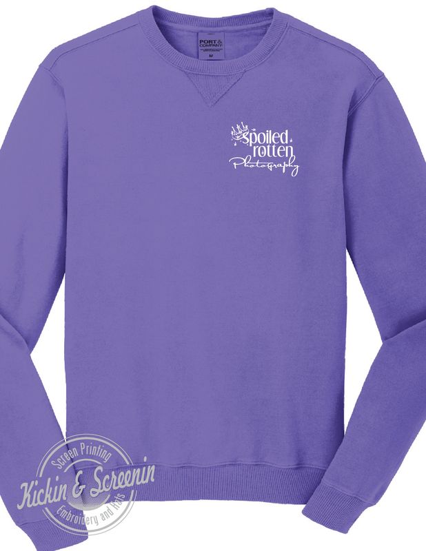 SRP Logo Sweatshirt - Beach Wash - Amethyst