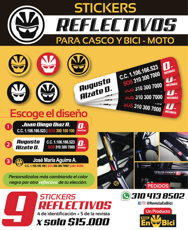 Stickers de identificación