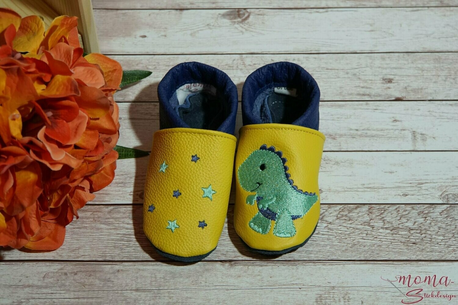 Lederpuschen Dinosaurier