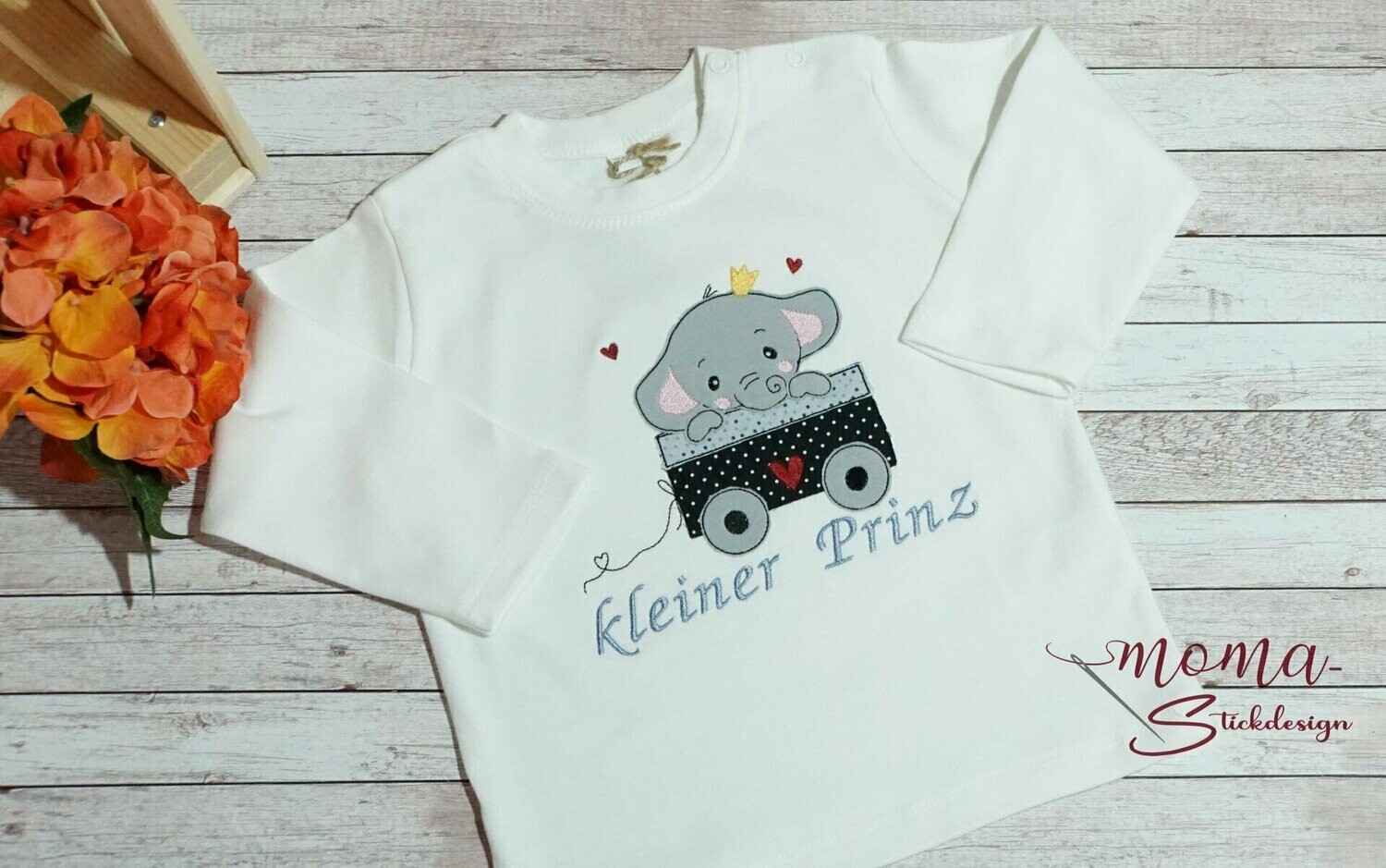 Shirt - Elefant im Wagen