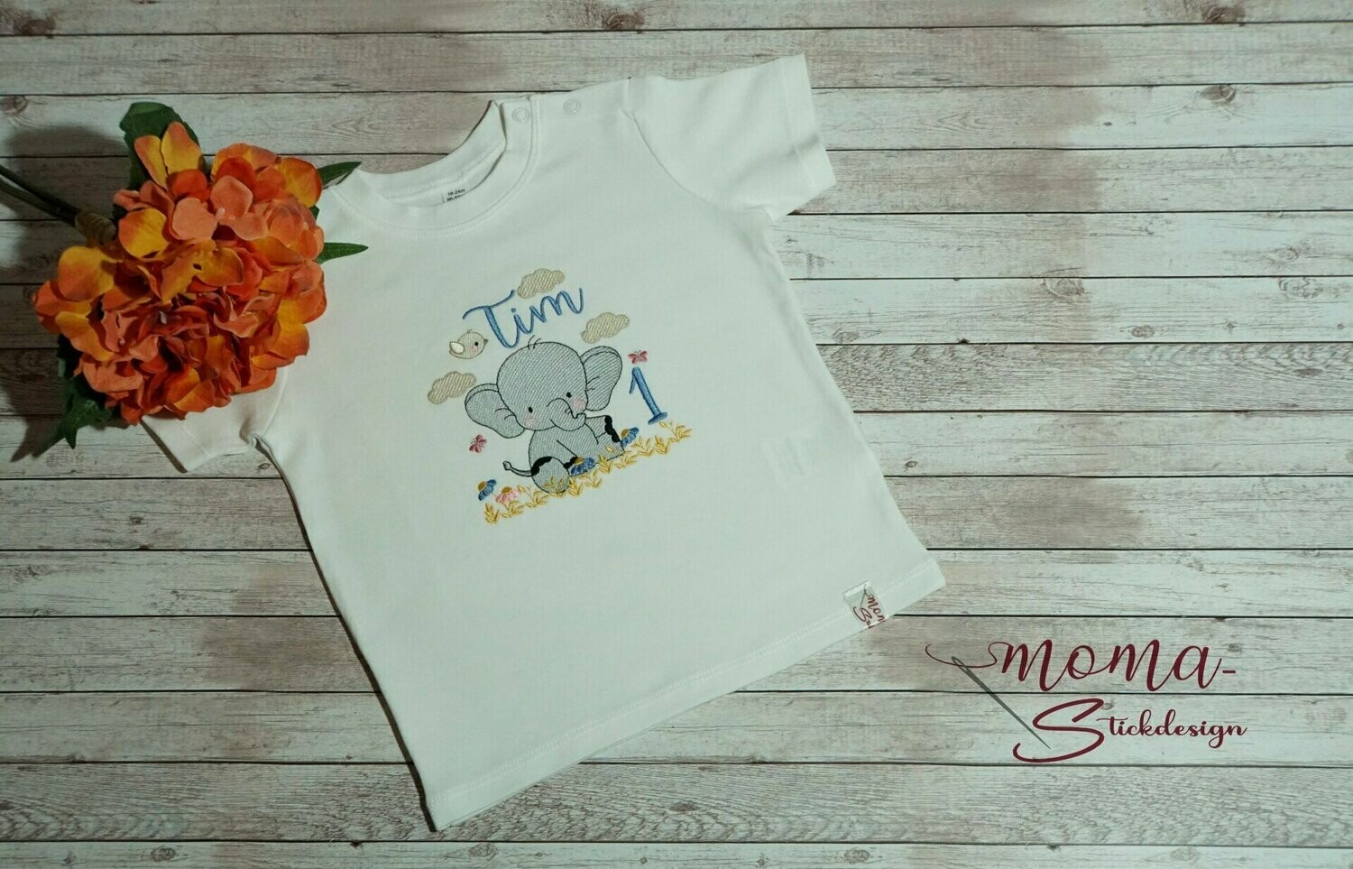 Geburtstagsshirt - Elefant