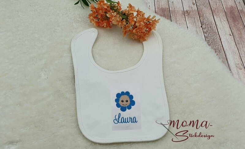 Baby Lätzchen - Blume