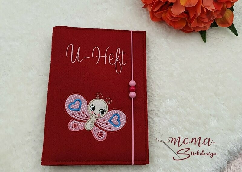 U-Heft Hülle - Schmetterling