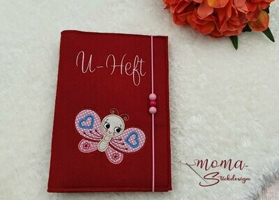U-Heft Hülle - Schmetterling