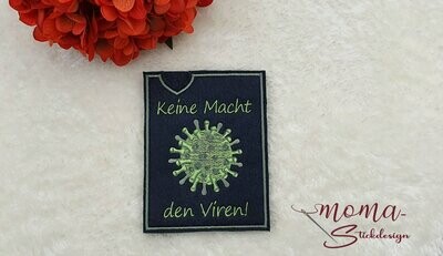 Impfpass Hülle - Keine Macht den Viren