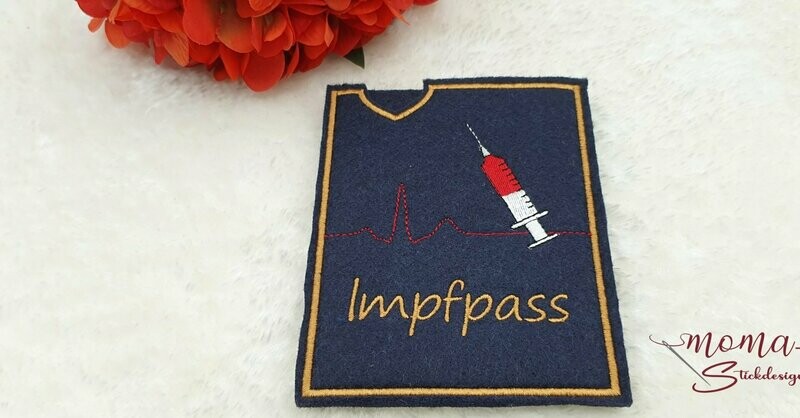 Impfpass Hülle - Spritze 1