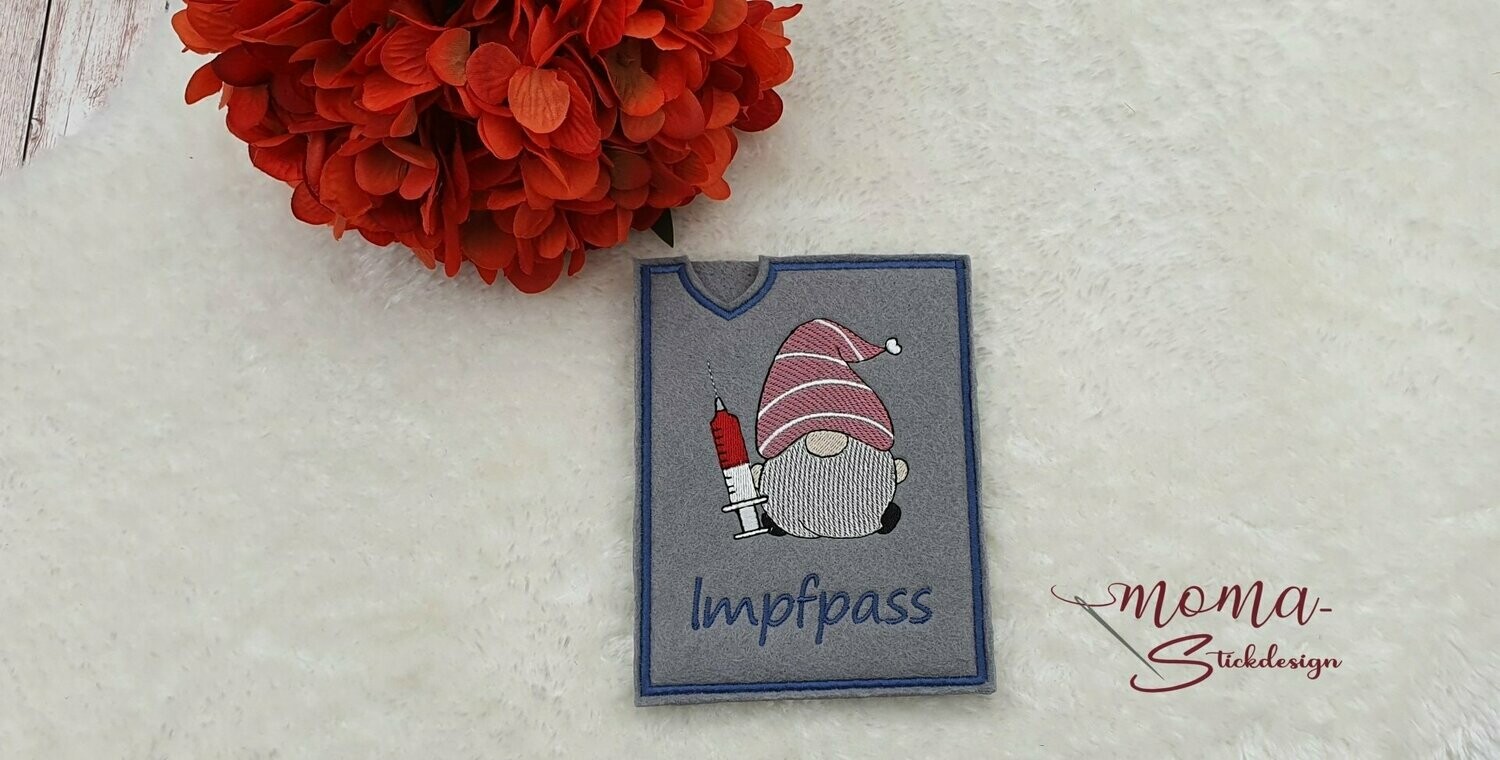 Impfpass Hülle - Gnome Impfpass