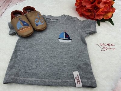 Shirt und Lederpuschen Set Boot ab 45,90 €