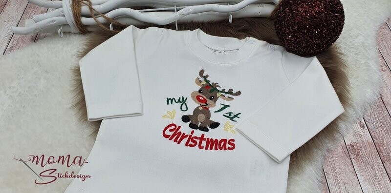 Weihnachtsshirt - My First Christmas