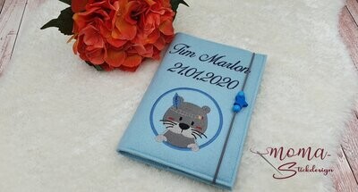 U-Heft Hülle - Boho Biber