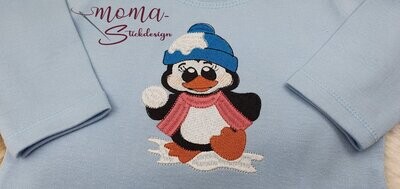Weihnachtsbody - Pinguin