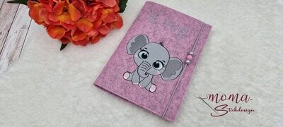 U-Heft Hülle - Elefant