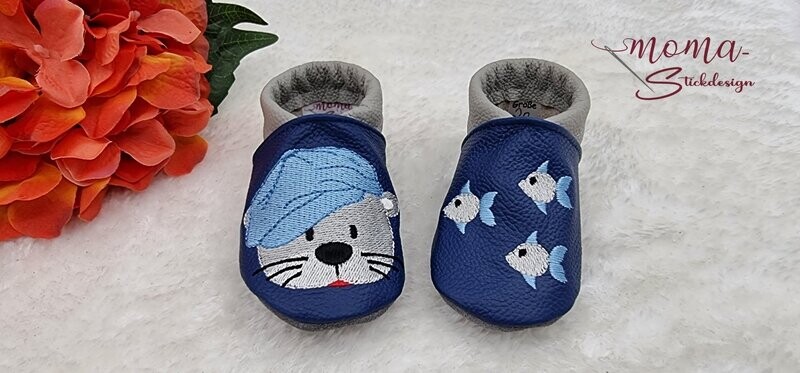 Lederpuschen Otter - Fische